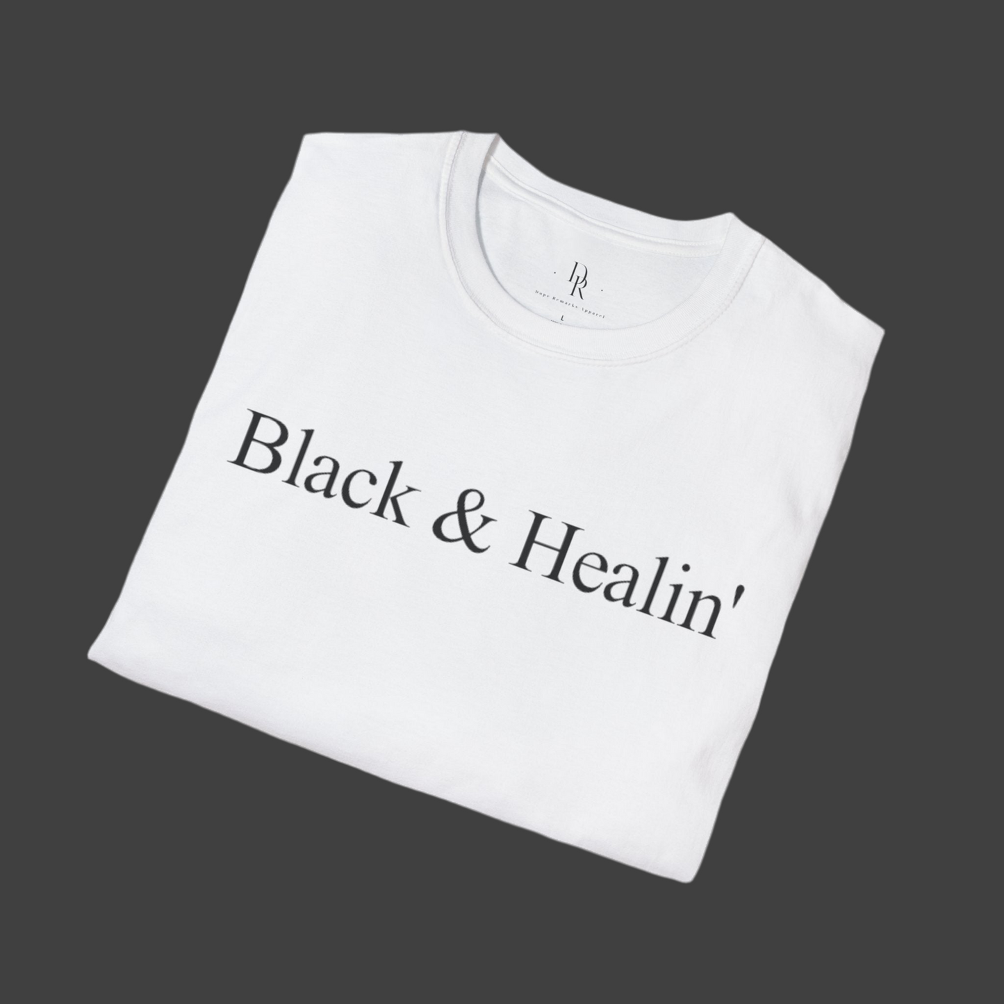 Black & Healin’ Tee