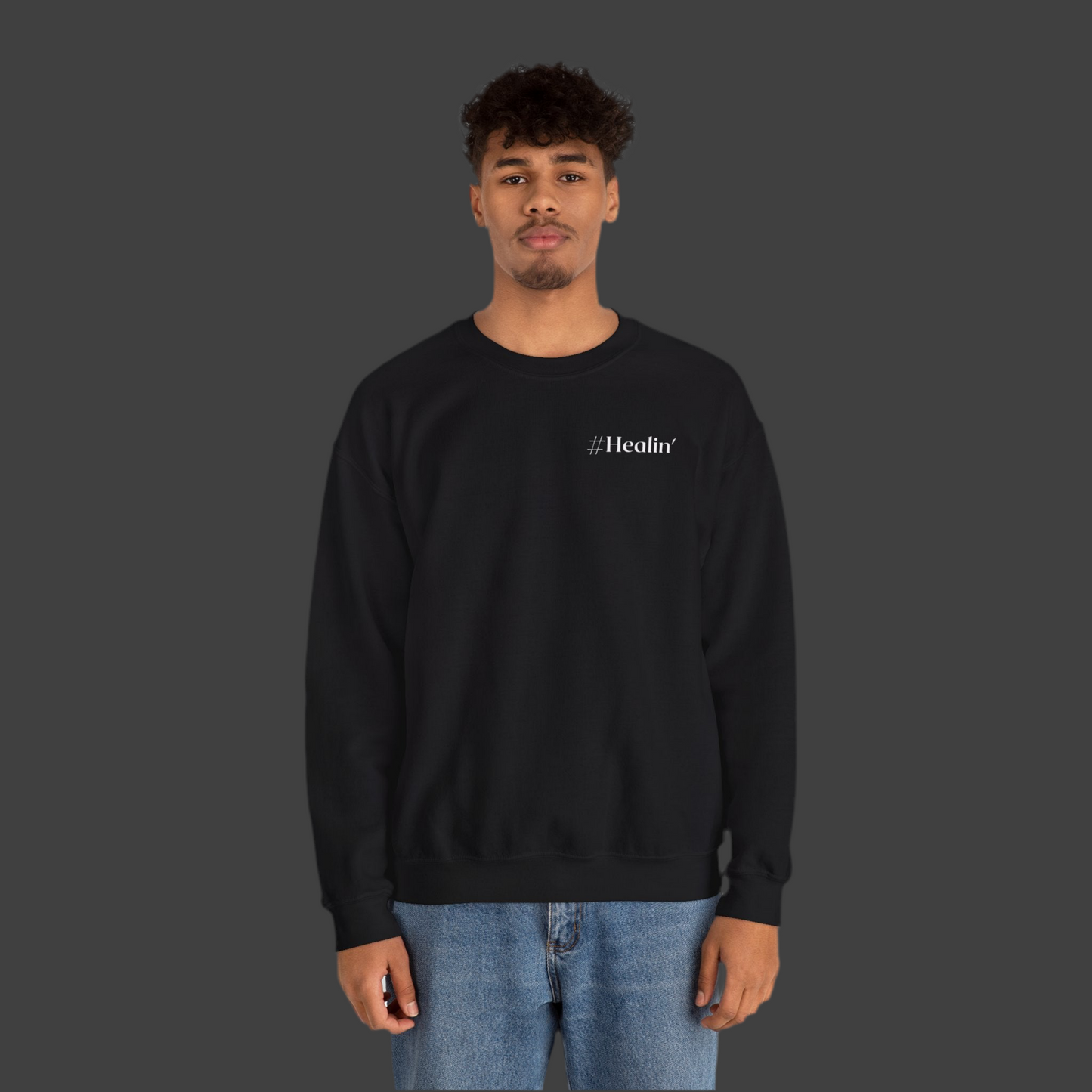 #Healin Crewneck