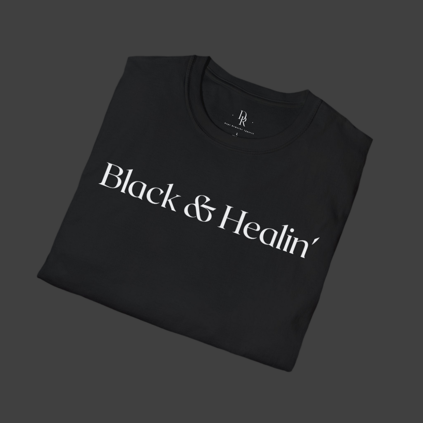 Black & Healin’ Tee